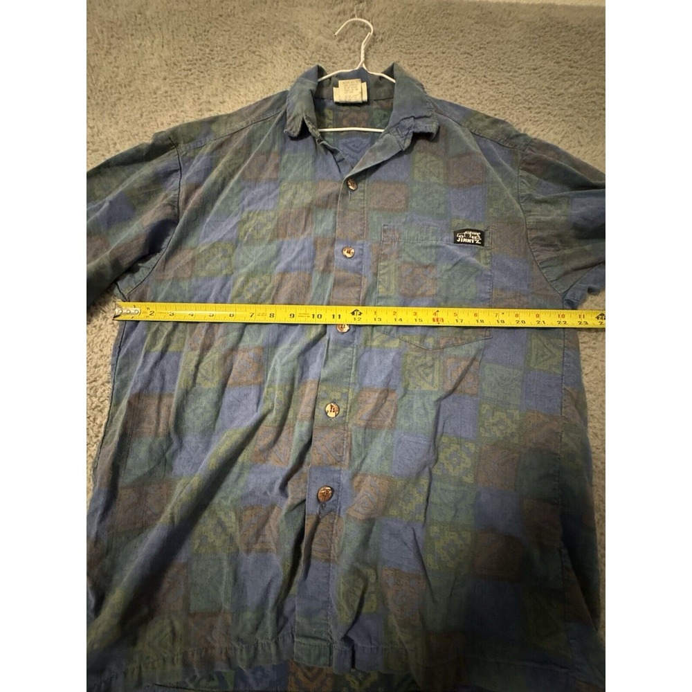Vintage JIMMY'Z Button Down Surf Shirt 1984 USA Made Size M - Picture 4 of 6